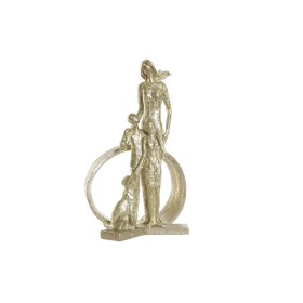 Figura Decorativa DKD Home Decor Dorado Resina Moderno Familia