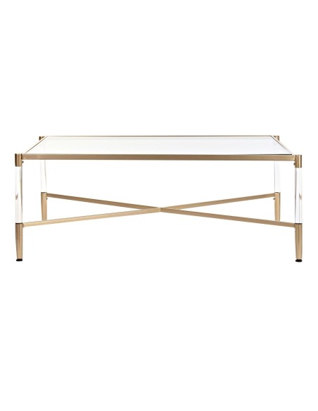 Mesa de Centro DKD Home Decor Metal Acrílico Glamour (120 x 70 x 45 cm) | Tienda24 Tienda24.eu