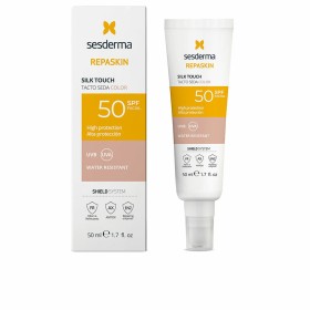 Crème Solaire Avec Couleur Sesderma REPASKIN Spf 50 50 ml Soyeux de Sesderma, Filtres solaires - Réf : S05122937, Prix : 19,3...