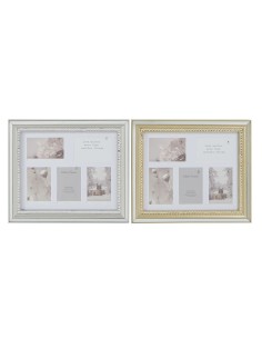 Porte photos mural Pompons Lama Multicouleur Bois 40,5 x 3 x 40,5 cm (6 Unités) | Tienda24 Tienda24.eu