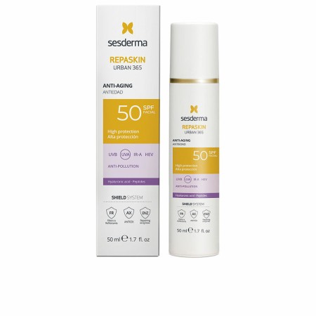 Sonnenschutzcreme für das Gesicht Sesderma Repaskin Urban 365 Spf 50 50 ml Anti-Aging Anti-Pollution | Tienda24 - Global Online Shop Tienda24.eu