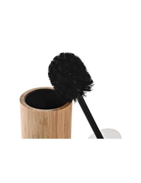 Toilettenbürste DKD Home Decor Schwarz natürlich Bambus 10 x 10 x 36,8 cm | Tienda24 Tienda24.eu