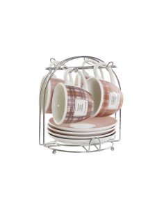 Filtertasse für Teeaufgüsse Home ESPRIT Weiß Edelstahl Porzellan 360 ml | Tienda24 Tienda24.eu