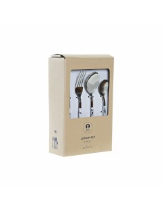 Besteck-Set Quid grün 5 Stücke Metall | Tienda24 Tienda24.eu