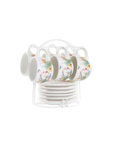 Set di Tazze da Caffè DKD Home Decor Multicolore 180 ml Dolomite da DKD Home Decor, Tazze - Ref: S3036910, Precio: 37,28 €, D...