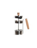 Cafetière à Piston DKD Home Decor Argenté Naturel Acier inoxydable Verre Borosilicaté 350 ml 16 x 9 x 18,5 cm | Tienda24 Tienda24.eu