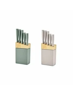 Set di Coltelli DKD Home Decor Acciaio inossidabile polipropilene 2 Unità da DKD Home Decor, Set di coltelli da cucina - Ref:...