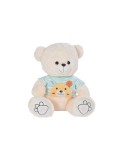 Orsetto di Peluche DKD Home Decor Maglia Poliestere Bianco Verde Per bambini Orso da DKD Home Decor, Animali e pupazzi - Ref:...