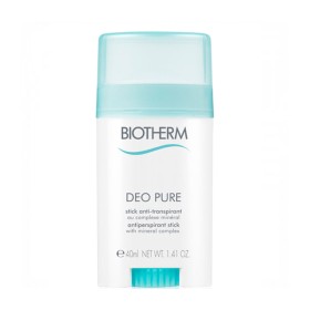 Stick Deodorant Pure Biotherm 40 ml by Biotherm, Deodorants & Anti-Perspirants - Ref: S0516292, Price: 21,59 €, Discount: %