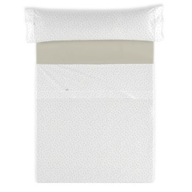 Jeu de draps Alexandra House Living Iber Beige Lit king size 4 Pièces de Alexandra House Living, Draps et taies d'oreiller - ...