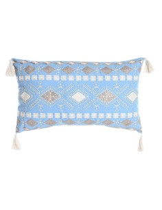 Kissen Home ESPRIT Weiß Beige Gedruckt Boho 45 x 45 cm | Tienda24 Tienda24.eu