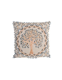 Cuscino DKD Home Decor Albero Azzurro Giallo Marrone Chiaro 60 x 20 x 60 cm da DKD Home Decor, Cuscini decorativi - Ref: S303...