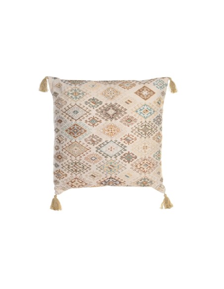 Cojín DKD Home Decor Beige Rombos 60 x 20 x 60 cm | Tienda24 Tienda24.eu