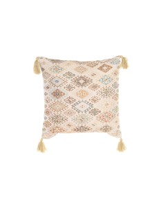 Cushion Alexandra House Living Beige Textile 60 x 60 cm | Tienda24 Tienda24.eu