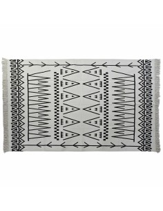 Tapis DKD Home Decor Noir Blanc (120 x 190 x 0,7 cm) | Tienda24 Tienda24.eu