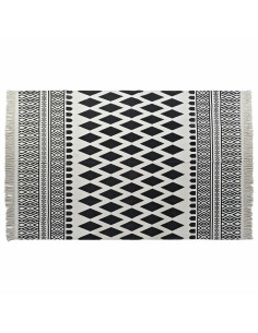 Tappeto DKD Home Decor Nero Bianco (160 x 250 x 0,7 cm) da DKD Home Decor, Tappeti - Ref: S3038143, Precio: 59,75 €, Descuent...