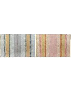 Tappeto DKD Home Decor Poliestere Multicolore Moderno 200 x 290 x 1 cm (2 Unità) da DKD Home Decor, Tappeti - Ref: S3038178, ...