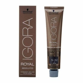 Tinta Permanente Antienvelhecimento Igora Royal Absolutes Schwarzkopf 4045787200768 Nº 5-50 Nº 5-50 60 ml de Schwarzkopf, Col...