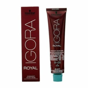 Permanent Dye Igora Royal Schwarzkopf Igora Royal 9-00 Nº 9-00 Nº 9.0-rubio muy claro Nº 8.0-rubio claro 60 ml by Schwarzkopf...