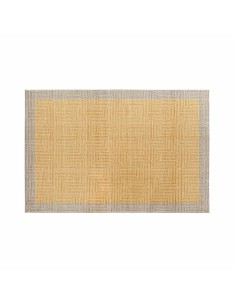 Tapete Preto Natural Riscas 60 x 1 x 90 cm (12 Unidades) | Tienda24 Tienda24.eu