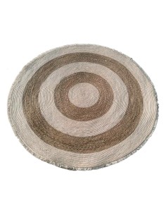 Tappeto DKD Home Decor Naturale Beige Boho (150 x 150 x 1 cm) da DKD Home Decor, Tappeti - Ref: S3038394, Precio: 50,11 €, De...