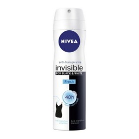 Desodorizante em Spray Black & White Invisible Fresh Nivea (200 ml) de Nivea, Desodorizantes - Ref: S0542432, Preço: 5,12 €, ...