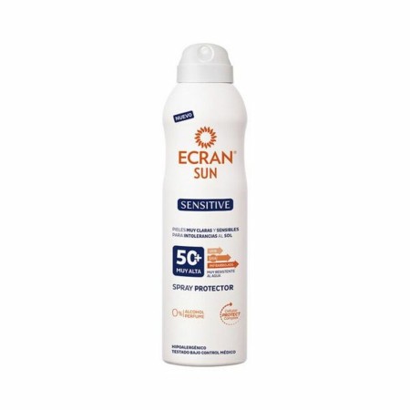 Spray Protezione Solare Sensitive Ecran SPF 50+ (250 ml) 50+ (250 ml) di Ecran, Filtri solari - Rif: S0543013, Prezzo: 16,94 ...