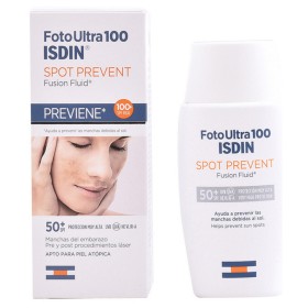 Facial Sun Cream Spot Prevent Isdin Foto Ultra SPF 50+ (50 ml) SPF 50+ 50 ml by Isdin, Sun filters - Ref: S0545990, Price: 32...