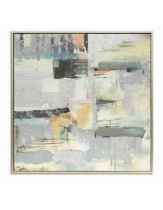 Pintura Home ESPRIT Abstrato 80 x 3 x 80 cm (2 Unidades) | Tienda24 Tienda24.eu