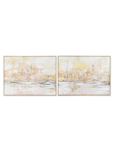 Bild DKD Home Decor 80 x 3,5 x 60 cm New York Loft (2 Stück) | Tienda24 Tienda24.eu