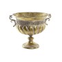 Macetero DKD Home Decor Dorada Copa Decorativa Metal (42,5 x