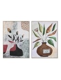 Pintura DKD Home Decor 102,5 x 4,3 x 142,6 cm Vaso Escandinavo (2 Unidades) | Tienda24 Tienda24.eu