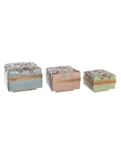 Mortero DKD Home Decor Peces 26,5 x 10,5 x 28,5 cm Metal Madera