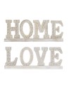 Figura Decorativa DKD Home Decor Branco Decapé 40,5 x 5 x 15 cm (2 Unidades) | Tienda24 Tienda24.eu