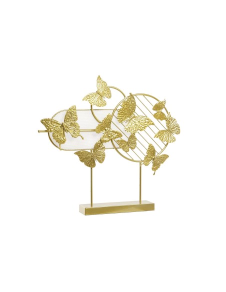 Decorative Figure DKD Home Decor Golden Metal Butterflies (63 x 9 x 58,4 cm) | Tienda24 Tienda24.eu