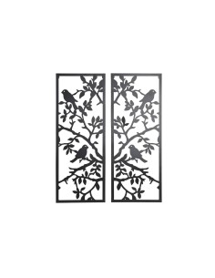 Wall Decoration DKD Home Decor 45 x 2 x 89 cm Aged finish White Romantic | Tienda24 Tienda24.eu