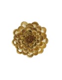 Decoración de Pared DKD Home Decor Dorado Flor 23 x 6 x 23 cm | Tienda24 Tienda24.eu