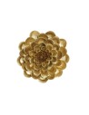 Decoración de Pared DKD Home Decor Dorado Flor 23 x 6 x 23 cm | Tienda24 Tienda24.eu