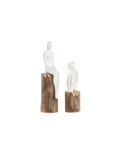 Decorative Figure Gorilla 20,5 x 19,5 x 30,5 cm | Tienda24 Tienda24.eu