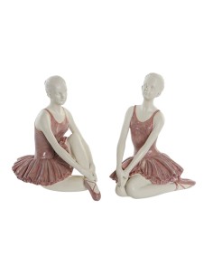 Decorative Figure DKD Home Decor Blue Romantic Ballet Dancer 11 x 6 x 23 cm | Tienda24 Tienda24.eu