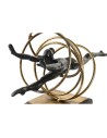 Statua Decorativa DKD Home Decor Nero Dorato Metallo Resina Moderno (36 x 14 x 29,5 cm) da DKD Home Decor, Soprammobili - Ref...