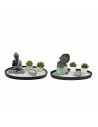 Statua Decorativa DKD Home Decor 32 x 16,5 x 15,5 cm Orientale Giardino (2 Unità) da DKD Home Decor, Soprammobili - Ref: S303...