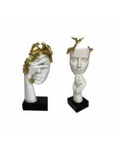 Decorative Figure Home ESPRIT Multicolour 25 x 16 x 40 cm | Tienda24 Tienda24.eu