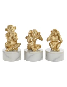 Decorative Figure DKD Home Decor Golden Metal (66 x 8.3 x 49 cm) | Tienda24 Tienda24.eu