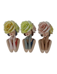 Deko-Figur DKD Home Decor 8424001856480 23 x 13 x 62 cm Silberfarben (2 Stück) | Tienda24 Tienda24.eu