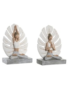 Decorative Figure Versa Silver 16 x 6 x 30,5 cm | Tienda24 Tienda24.eu