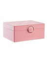 Caja-Joyero DKD Home Decor 17 x 13 x 8,5 cm Rosa Poliuretano Madera MDF | Tienda24 Tienda24.eu