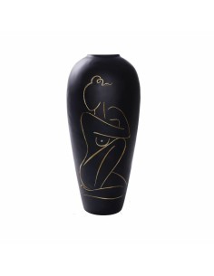 Blumenvase Romimex aus Keramik 16 x 33 x 16 cm | Tienda24 Tienda24.eu