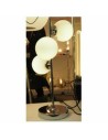 Lampada da tavolo DKD Home Decor 26 x 26 x 59 cm Cristallo Argentato Metallo Bianco 220 V 50 W 23 x 23 x 49 cm da DKD Home De...