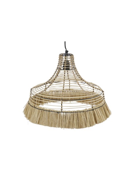 Lámpara de Techo DKD Home Decor Natural Metal 40 W Jute (45 x 45 x 36 cm) | Tienda24 Tienda24.eu